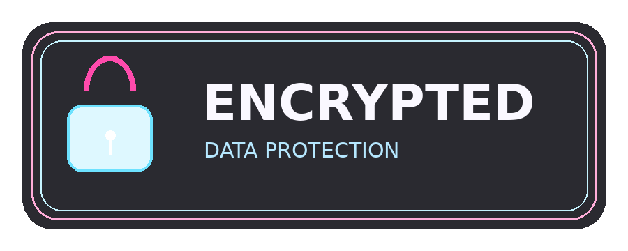 Encrypted data protection badge